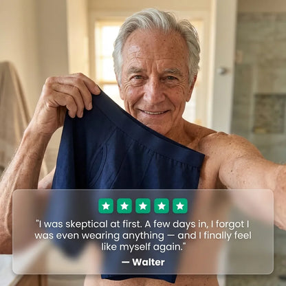 Men’s Ultra‑Absorbent Incontinence Boxer Briefs